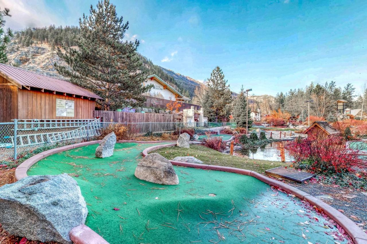 Icicle Village Resort 402: Juniper Studio Leavenworth Exterior foto